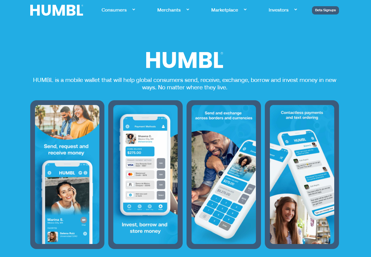 HUMBL Inc (HMBL) HUMBL is a mobile wallet that will help...